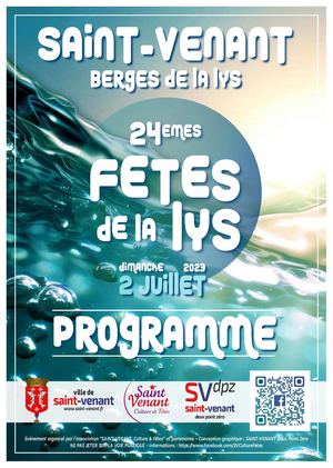 Livret des Fêtes de la Lys 2023 de la Ville de SAINT-VENANT