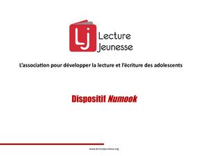 Présentation Numook Webinaire