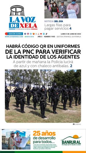 EDICIÓN DIGITAL #1490 del diario LA VOZ DE XELA