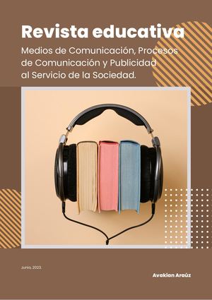 Medios De Comunicación, Procesos De Comunicación Y Publicidad Al Servicio De La Sociedad