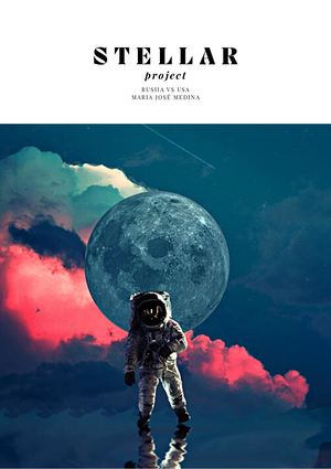 Portada Revista Diseño Minimalista Sencilla Fotográfica Fondo Blanco