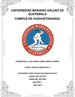 PRONTUARIO DERECHO MERCANTIL