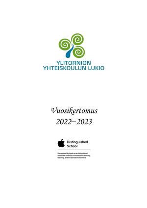 Vuosikertomus 2022-23