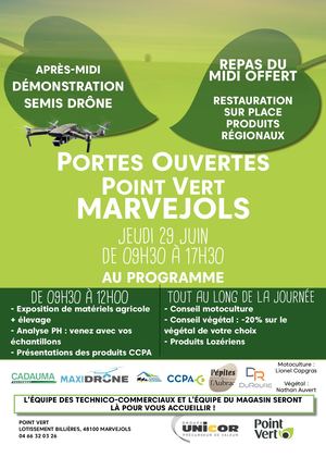 Portes Ouvertes Point Vert Marvejols 29 Juin 2023