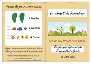 Carnet de jeux pour enfant randonnée