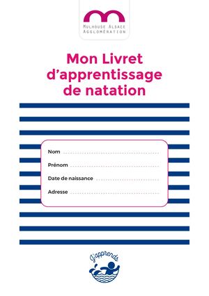 Livret d' apprentissage à la natation – m2A