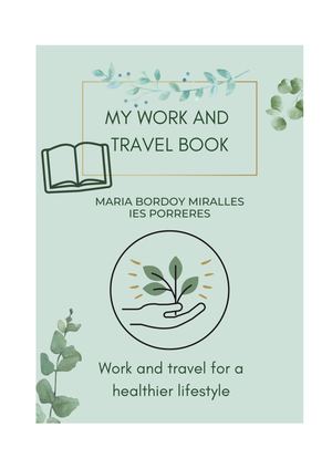 "My Work and Travel Book" by Maria Bordoy