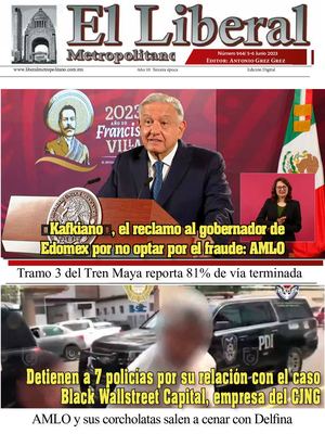 Liberal Metropolitano 5-6 Junio 2023 Numero 964 Tercera Epoca Ok