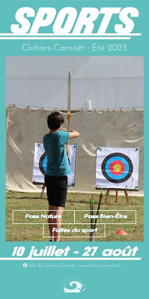 Dépliant Sport Été 2023