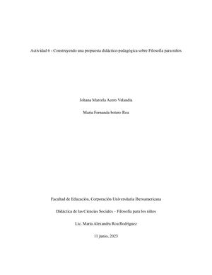 Descubriendo el filosofo que hay en mi