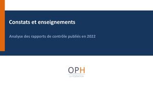 Synthèse De Contrôles Publiés En 2022 Oph Sem