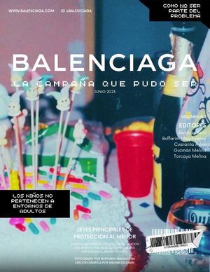 Campaña de revista - Balenciaga
