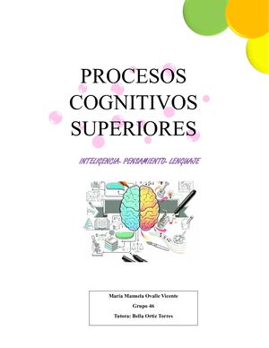 Procesos Cognitivos Superiores