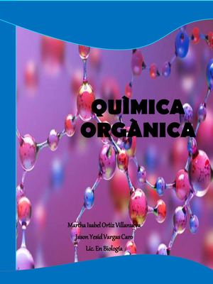 Cartilla De Quimica Organica