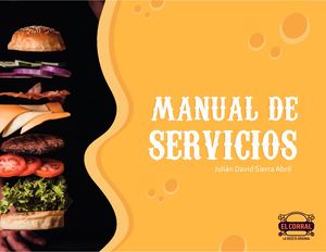 Manual De Servicios El Corral