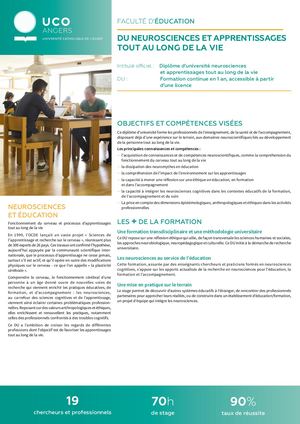 Du Neurosciences Angers