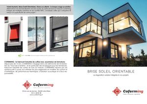 Plaquette Brise Soleil Orientable