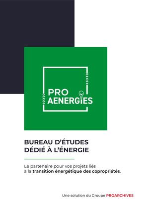 Présentation Proaenergies