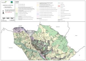 PLU La Fouillouse - Plan de zonage nord projet de modification