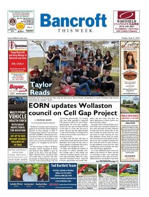 Bancroft This Week June 9, 2023