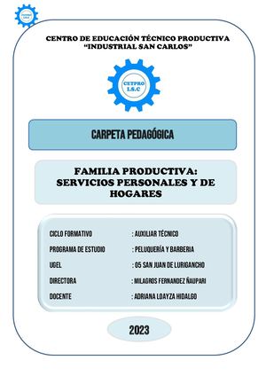 Carpeta Pedagogica 2023 Adriana