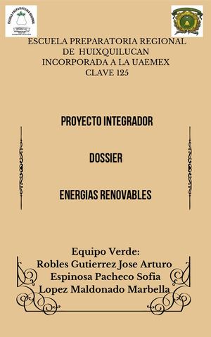 Escuela Preparatoria Regional Huixquilucan  dossier