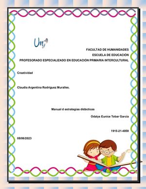 Manual De Estrategias Didacticas