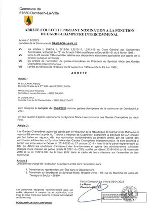 57 2023 Ar Coll Garde Champetre