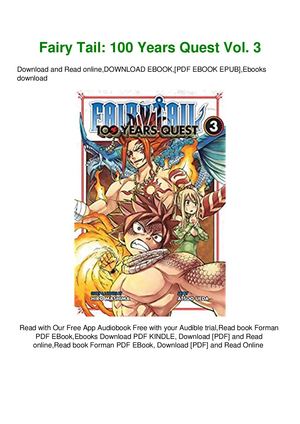 Download Fairy Tail 100 Years Quest Vol 3 (Epub Kindle)