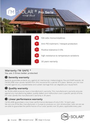 Fiche Technique Panneaux 400m En