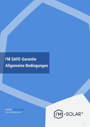 Allgemeiner I'm Safe Zustand