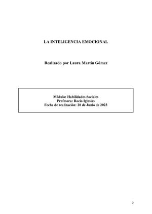 La Inteligencia Emocional