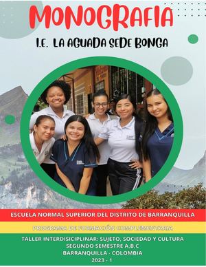 Monografia Sede Bonga