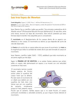 Leyes De Newton