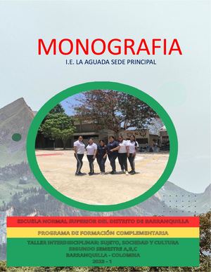 Monografía La Aguada