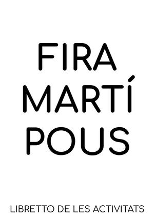I Fira Martí Pous Libretto