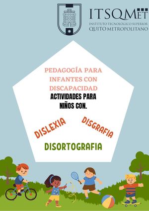 Dislexia Disgrafia