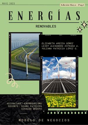 Revista Energías Renovables