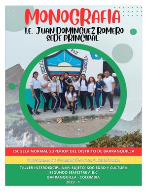 Monografia I.E Juan Dominguez Romero