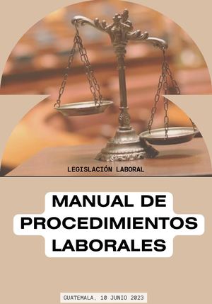 Manual De Procedimientos Laborales