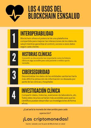 Infografia Criptomonedas En Salud