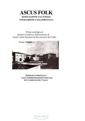 Antologia Canti Sallorenzani