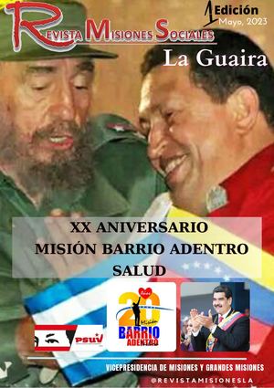 Revista De Misiones Sociales 1edición Misión Barrio Adentro Salud