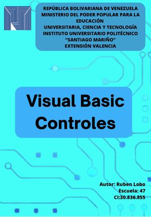 Controles Visual Basic Ruben Lobo