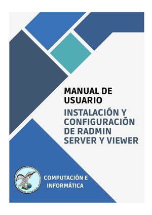 MANUAL DE USUARIO RADMIN .