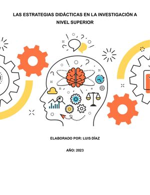 Estrategias didácticas en la investigación a nivel superior