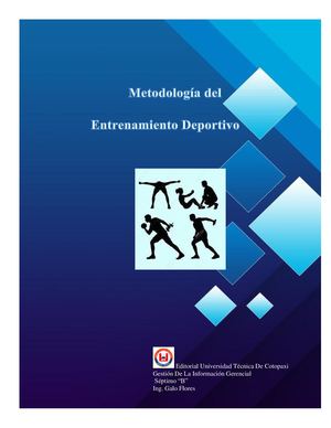 Metodología del Entrenamiento Deportivo