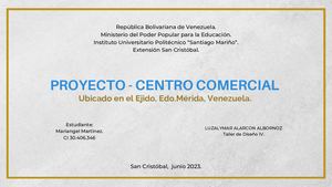 Proyecto Centro Comercial - Mariangel Martinez