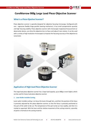 Core Morrow 900g Large Load Piezo Objective Scanner
