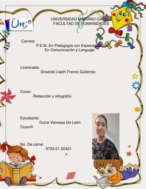 Proyecto Final De Redacción Dulce